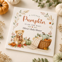 Herfst Pompoen Baby Shower