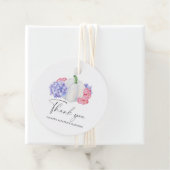 Herfst pompoen - bruiloft dank u bedankjes labels (In situ)