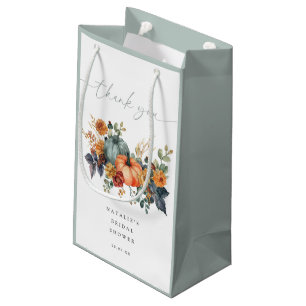 Herfst Pompoen Bruiloftsfeest Klein Cadeauzakje