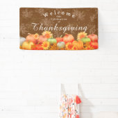 Herfst Pompoen Bruin Spandoek (Insitu)