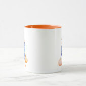 Herfst pompoen | Chinoiserie Ginger Jar Monogram Mok (Midden)