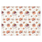 Herfst pompoen en bladeren tafelkleed (Voorkant (Horizontaal))