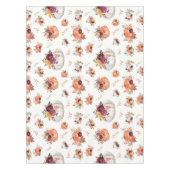 Herfst pompoen en bladeren tafelkleed (Voorkant)