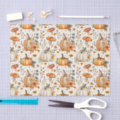 Herfst Pompoen en Bloemen Herfst Decoupage Tissuepapier (Craft)