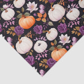 Herfst Pompoen en Bloemen Herfst Decoupage Tissuepapier (Detail)