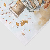 Herfst Pompoen en Bloemen Herfst Decoupage Tissuepapier (Detail)