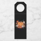 Herfst  Pompoen Herfst Thanksgiving Flessenhanger (Voorkant)