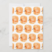 Herfst Pompoen Herfst Tweede Verjaardag Roze Kaart (Achterkant)