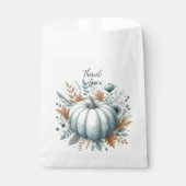 Herfst pompoen kust land charme bedankzakje (Voorkant)