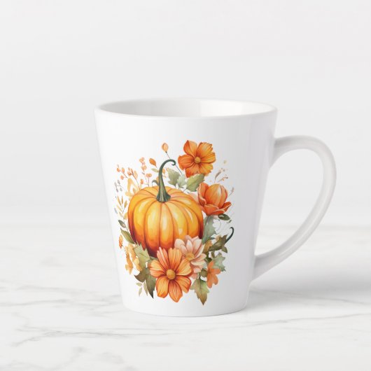 Herfst Pompoen Latte Mok (Rechts)
