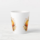 Herfst Pompoen Latte Mok (Voorkant)