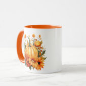 Herfst Pompoen Mok (Voorkant links)