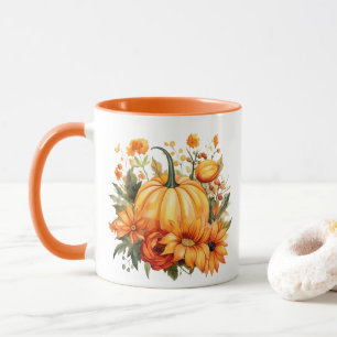 Herfst Pompoen Mok