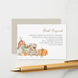 Herfst Pompoen N Speelgoed Boeken voor Baby Enclos Informatiekaartje