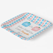 Herfst pompoen papieren bordje (Gebogen)