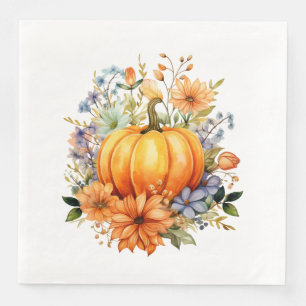 Herfst Pompoen Papieren Servetten 