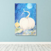 Herfst Pompoen Patch Maureen Girard Canvas Afdruk (Insitu (Houten vloer))