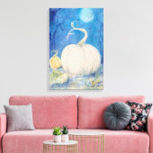 Herfst Pompoen Patch Maureen Girard Canvas Afdruk (Insitu (Woonkamer))