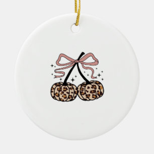 Herfst Pompoen, Pompoen Kersen, Luipaard Pompoen, Keramisch Ornament