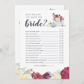 Herfst Pompoen Tweezijdig Vrijgezellenfeest Game K Kaart (Voorkant / Achterkant)