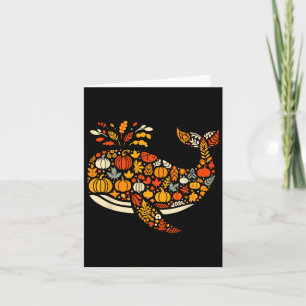 Herfst Pompoen Valvis Thanksgiving Dames Heren Kaart