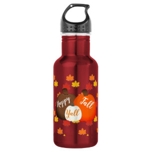 Herfst/pompoen waterfles