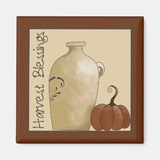 Herfst Pompoenen · Aardewerk Jug & Pompoen Magneet
