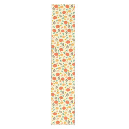 Herfst Pompoenen en bladeren Medium Tafelloper