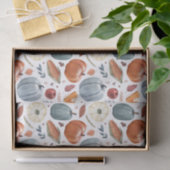 Herfst Pompoenen & Herfst Bladeren Patroon Tissuepapier (Geschenk)