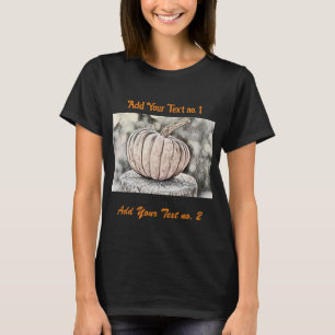 Herfst pompoenen herfstkleuren waterverf Thro T-shirt