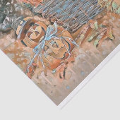  Herfst pompoenen herfstkleuren waterverf Tissuepapier (Detail)