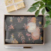 Herfst Pompoenen Oogst Bloemen Herfstblad Decoupag Tissuepapier (Geschenk)