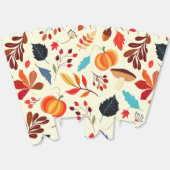 Herfst Popcorn Boxes Bedankdoosjes (Ongevouwen)