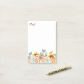 Herfst Post-it® Notes (Op bureau)