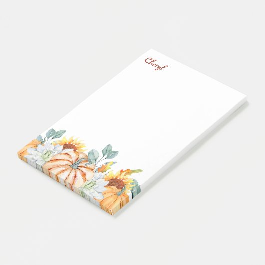 Herfst Post-it® Notes (Schuin)