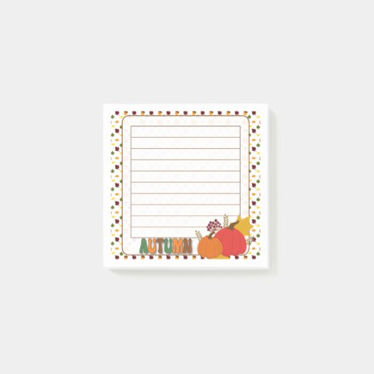 herfst post-it® notes (Voorkant)