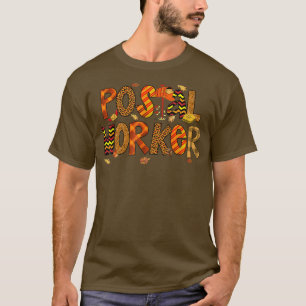 Herfst Postal Worker Mail Worker Herfst T-shirt