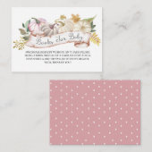 Herfst Pumpkin Autumn Books for Baby Enclosure Car Informatiekaartje (Voorkant / Achterkant)