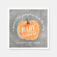Herfst Pumpkin Autumn Chalkboard Baby shower