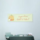 Herfst Pumpkin Baby shower Spandoek (Beurs)
