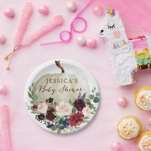 Herfst Pumpkin-Bord Papieren Bordje (Feest)