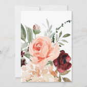 Herfst Pumpkin Bridal Shower Kaart (Achterkant)