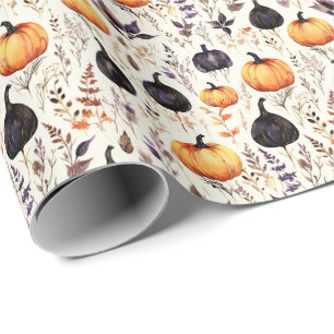 Herfst Pumpkin Cadeaupapier