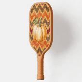 Herfst Pumpkin Chevron Pickleball Paddle (Links)