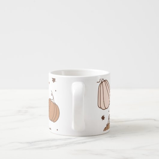 Herfst Pumpkin Espresso Mok (Achterkant)