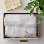 Herfst Pumpkin Floral herfst Boom laat ontkoppelin Tissuepapier (Geschenk)