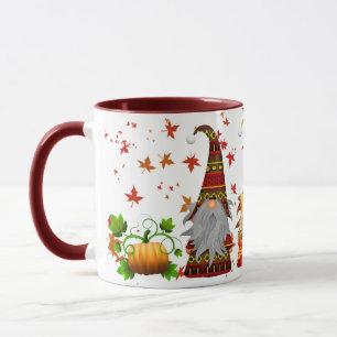 Herfst Pumpkin Gnomes Coffee Mok