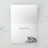 Herfst Pumpkin Happy Halloween Kaart (Binnen)