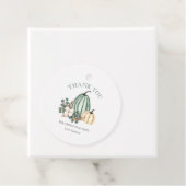 Herfst Pumpkin Hartelijk dank Bedankjes Labels (In situ)