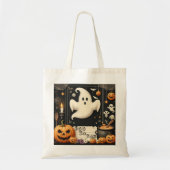 Herfst Pumpkin Jack Crew Spooky Halloween Tote Bag (Voorkant)